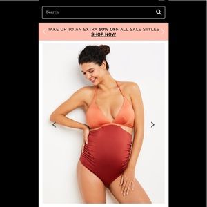 A pea in the pod maternity bathing suit